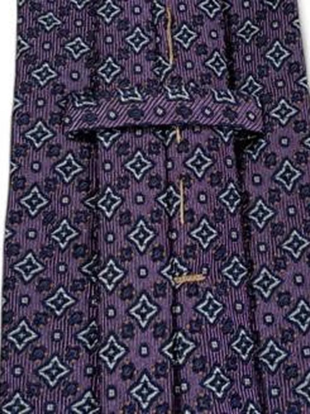 NWOT! Robert Talbott Estate Hand Sewn Finest Silk Purple Tie USA Made L59” W3.5”
